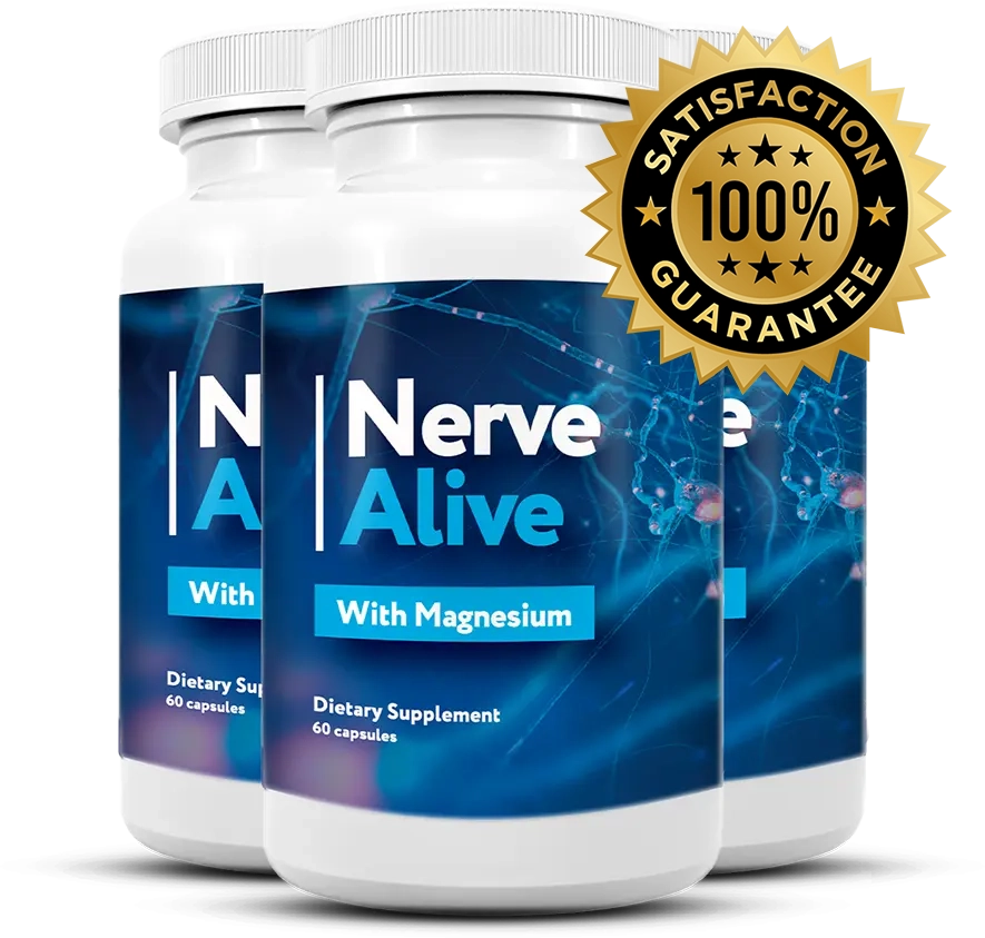 Nerve Alive 3 bottles package