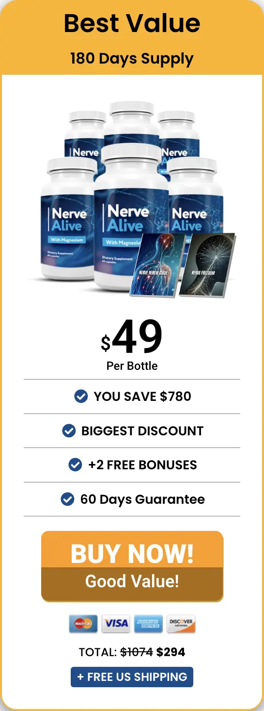Nerve Alive Buy Six Bottles